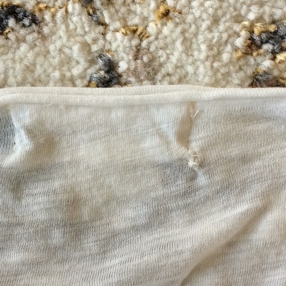 White top B Original Boutique Shirt Womens Small - Picture 5 of 5